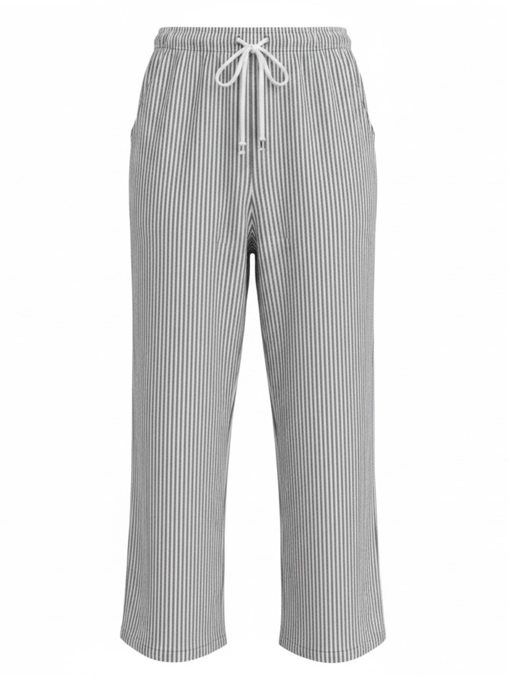 Love Tree Linen Blend Striped Wide Leg Pants – Size Medium